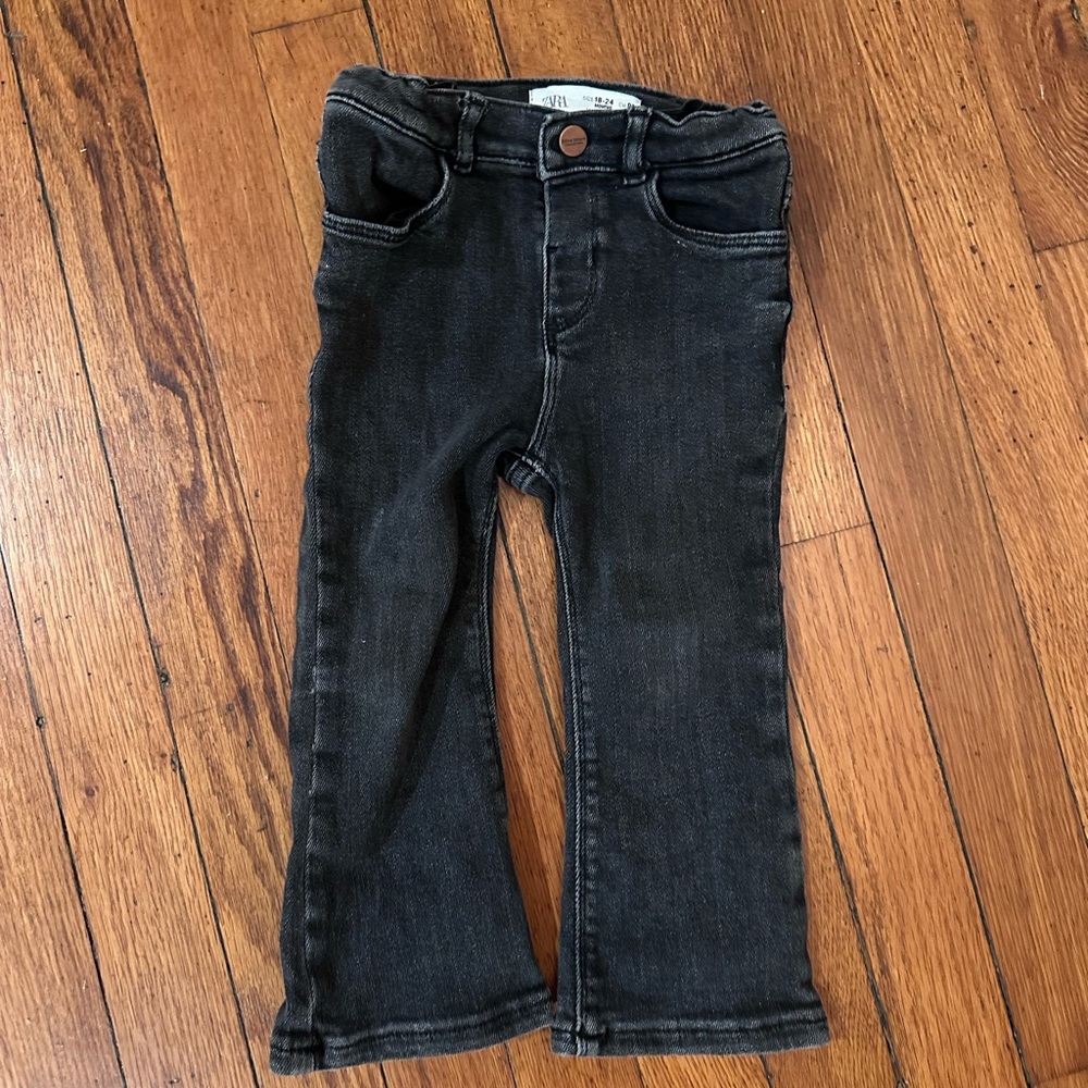 Zara Baby Black Flare Jeans
